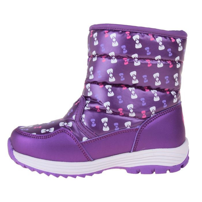 Дутики детские арт. W6NQ054, цвет фиолетовый, размер 28