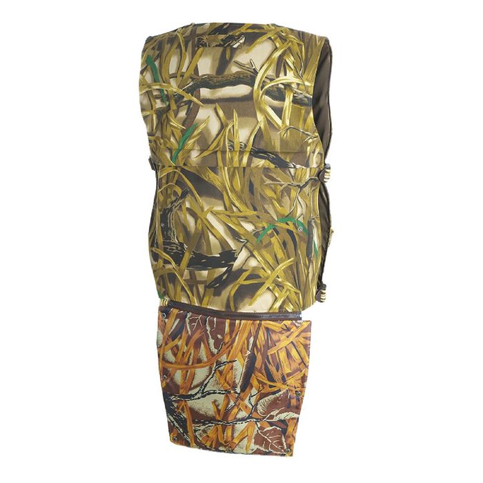 Жилет охотника с сиденьем, камуфляж «Камыш», размер 46-54