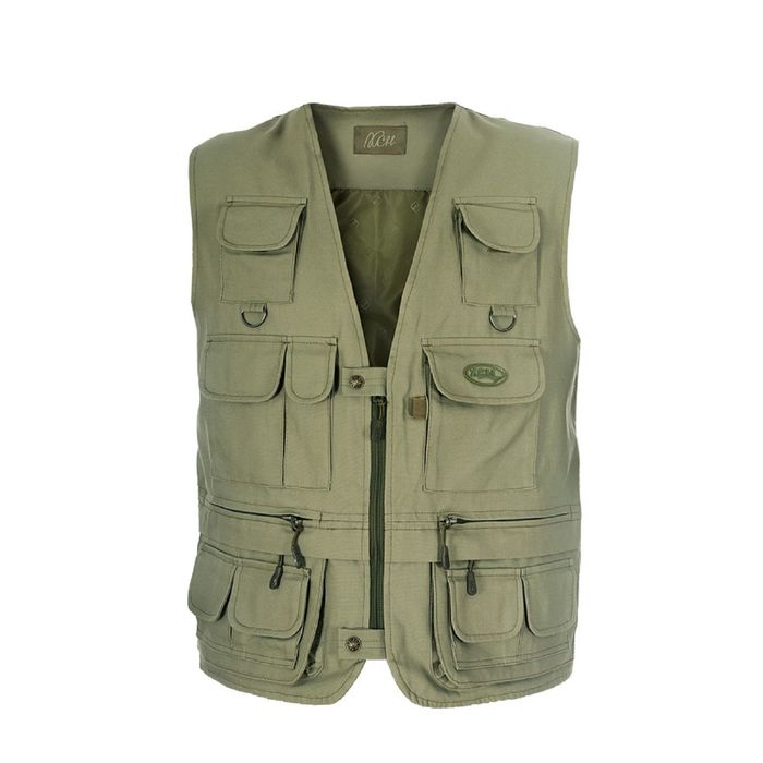 Жилет рыбака № 1, хаки,, размер 54-56