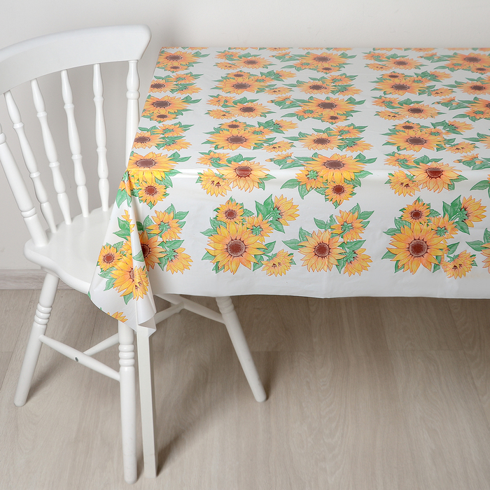Скатерть 120х180 см "Подсолнухи"