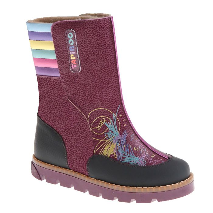 Сапоги детские арт. 22001 , турмалин (бордо) (р. 26)