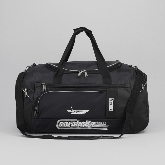 Сумка спортивная на молнии, 1 отдел, 3 наружных кармана, МИКС