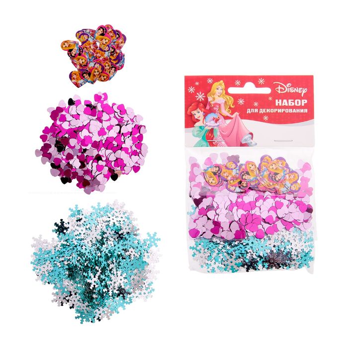 Набор для декорирования "Веселого Нового Года", Принцессы