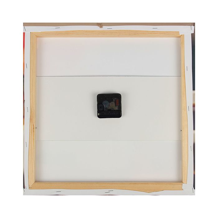 Часы настенные на холсте "Роллы", 40х40 см