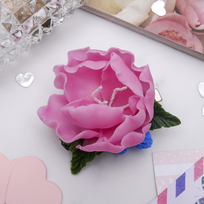 Зажим для волос ручной работы "Летняя феерия"