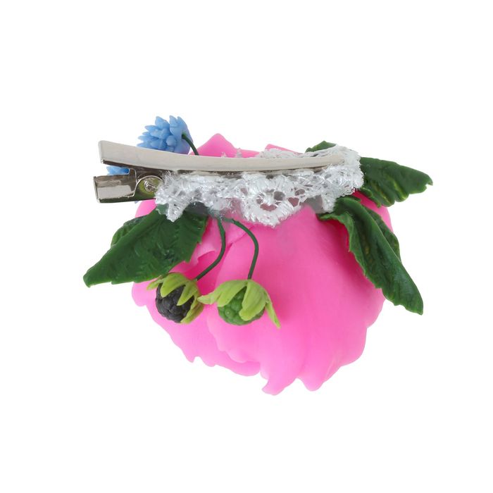 Зажим для волос ручной работы "Летняя феерия"