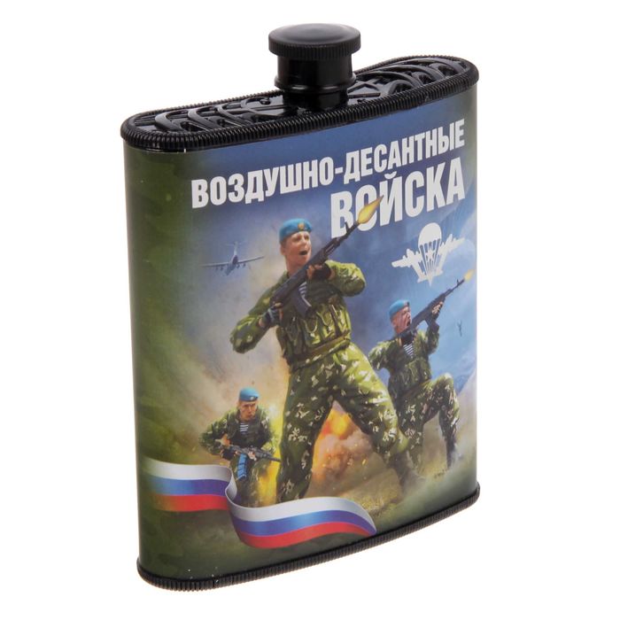 Набор фляжка с брелоком "ВДВ", 210 мл