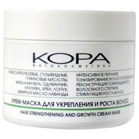 Крем-маска Kora для укрепления и роста волос, 300 мл
