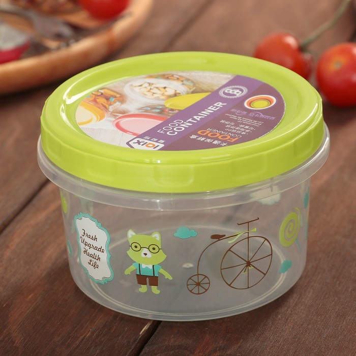 Набор банок для сыпучих продуктов 3 шт 0,5 л "Сладости", цвета МИКС