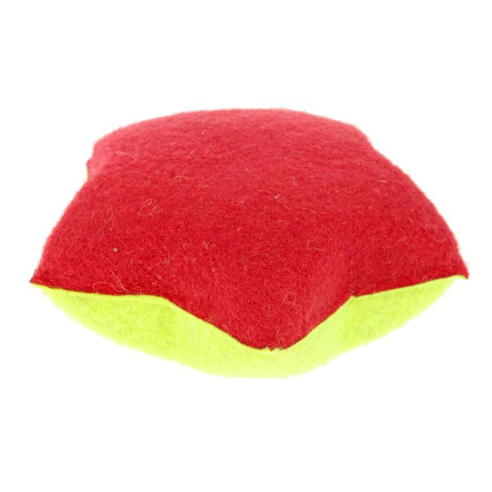 Игрушка жевательная для собак "Звезда", войлок на пластиковом каркасе, микс