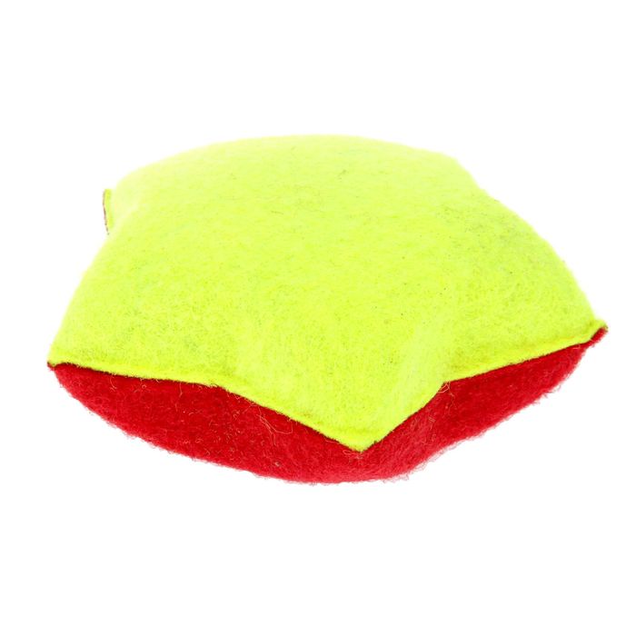 Игрушка жевательная для собак "Звезда", войлок на пластиковом каркасе, микс