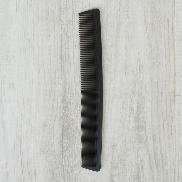 Расчёска антистатическая комбинированная, цвет чёрный