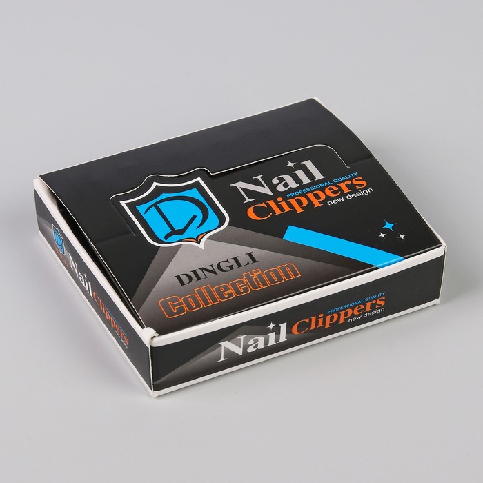 Кусачки-книпсер педикюрные, с пилкой, 7,6(±0,5)см, цвет МИКС