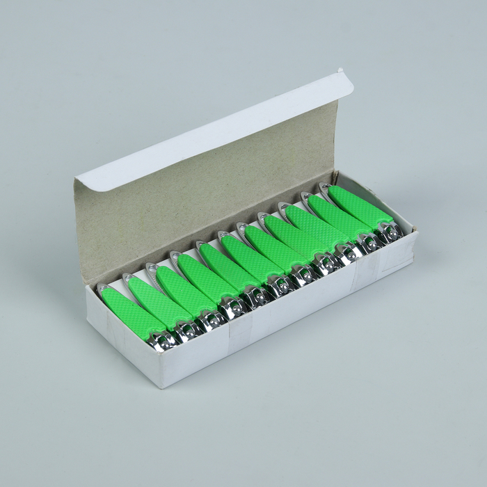 Кусачки-книпсер маникюрные, 5,3(±0,5)см, цвет МИКС