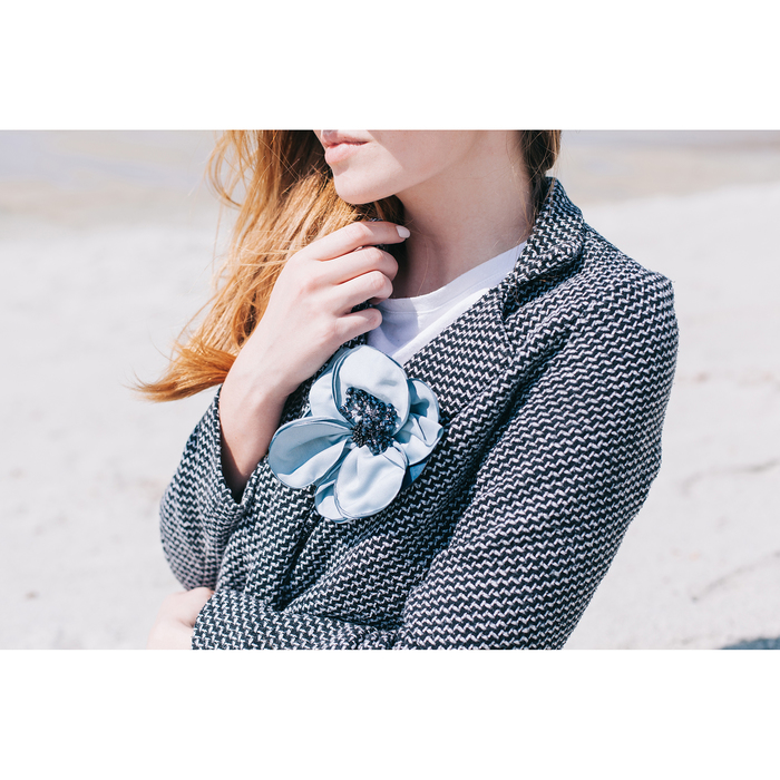 Брошь "Цветочная роскошь", цвет МИКС