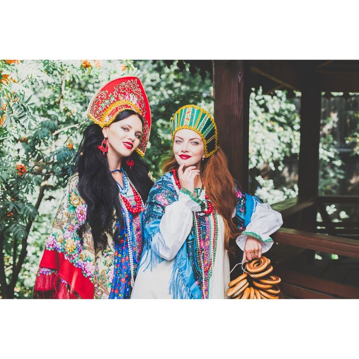 Серьги винтаж "Искры вечернего шика" веер, цвет красный