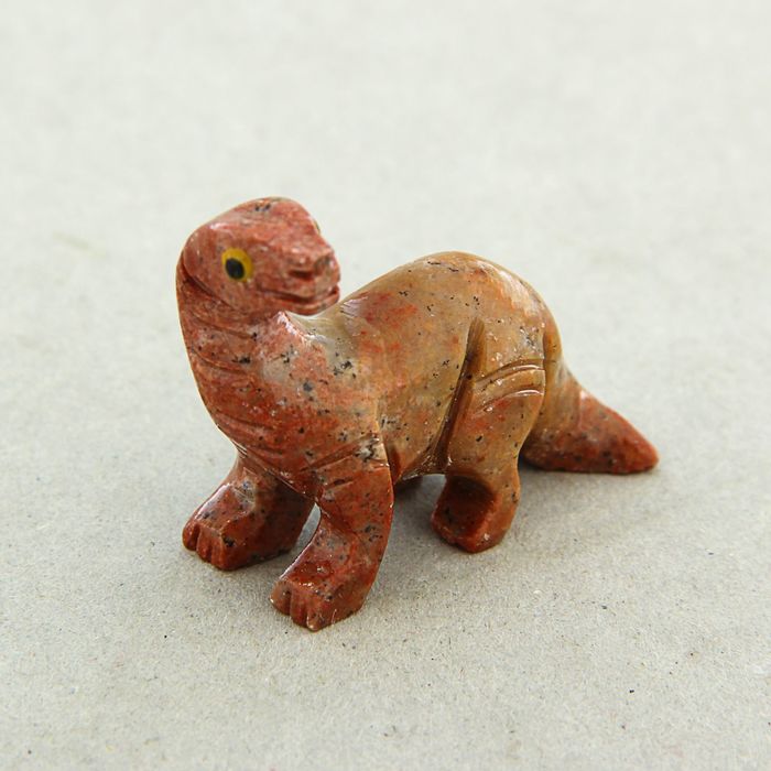 Сувенир "Динозавр" диплодок, пирофиллит