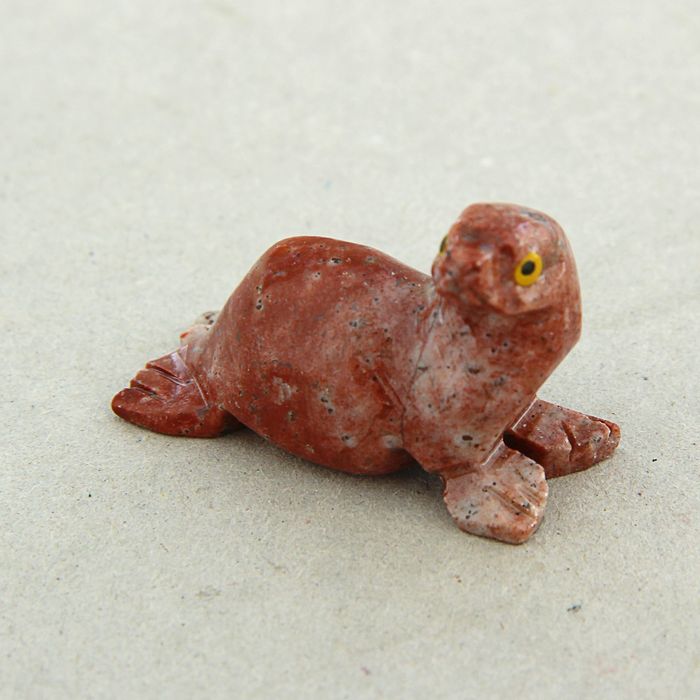 Сувенир "Тюлень" пирофиллит