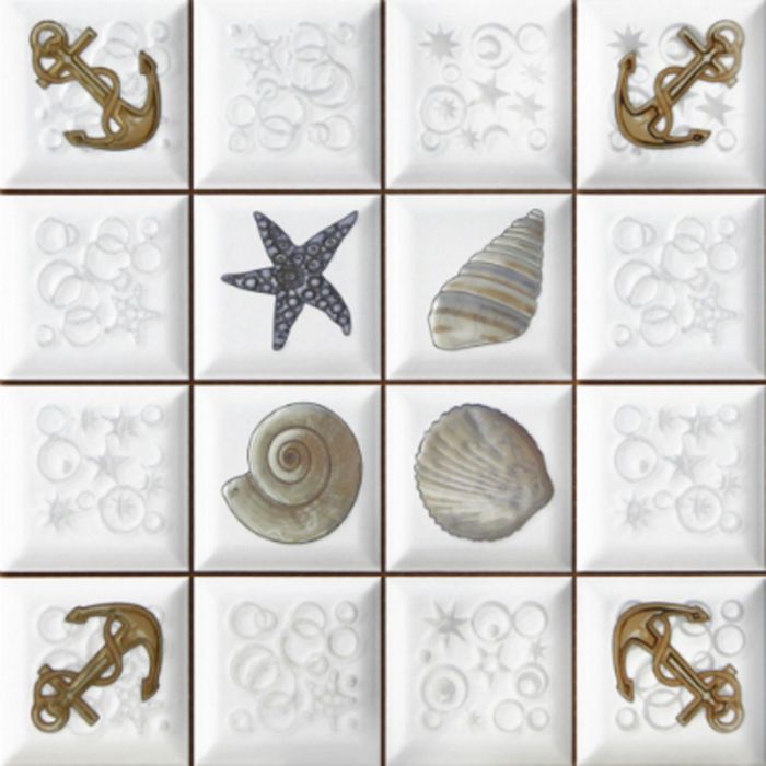 Вставка  Моно 33х33 см  D-714