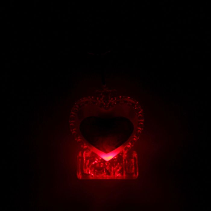 Световой брелок "Любовь", сердечко, МИКС