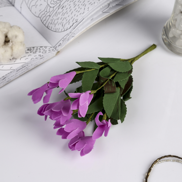 Декор для творчества "Бутон", набор-букет 10 цветков, МИКС