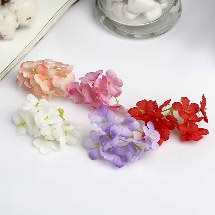 Декор для творчества "Цветки сирени", МИКС