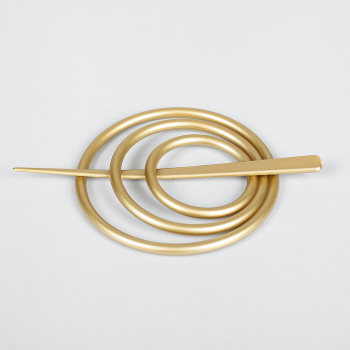 Заколка декоративная для штор, цвет золотой