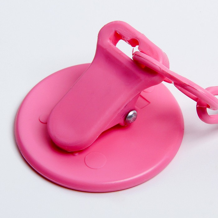 Прищепка для пустышки «Доченька» на цепочке