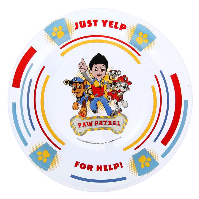 Тарелка 19,5 см "Щенячий патруль"