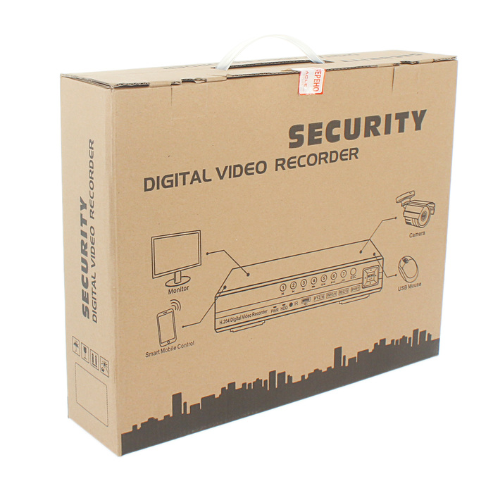 Видеорегистратор Spezvision HQ-9904HR, AHD/TVI/CVI/IP, 4 канала, запись 1080 Р