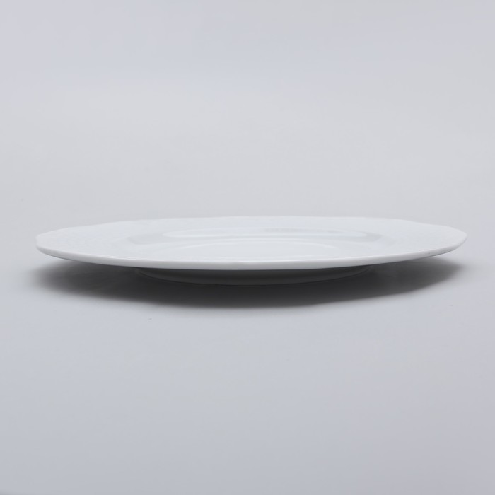 Тарелка мелкая 27 см «Афродита», цвет белый