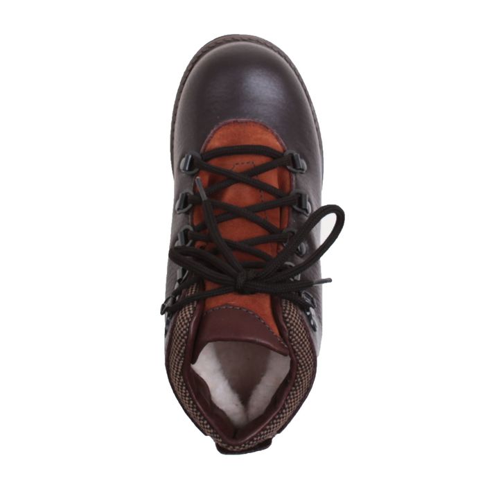 Ботинки TREK Литл Парк 95-53 мех (коричневый) детские (р.34)