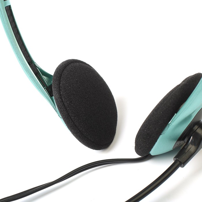 Гарнитура SmartBuy EZ-TALK MKII, кабель 2 м, синяя