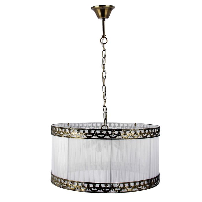 Люстра подвес "Алиса" 5 ламп Е14 50х81 см с золотом