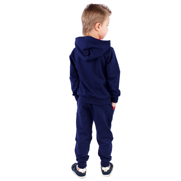 Джемпер для мальчика "Хоккей", рост 104 см (54), цвет синий (арт. ПДД533258)