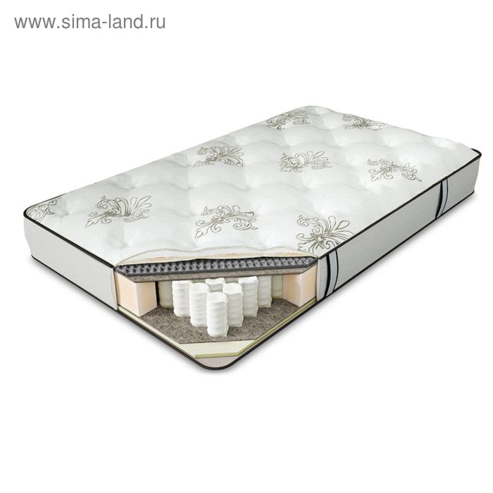 

Матрас Serta Caledonia, размер 120х190 см, высота 23 см, хлопок comfort quilt