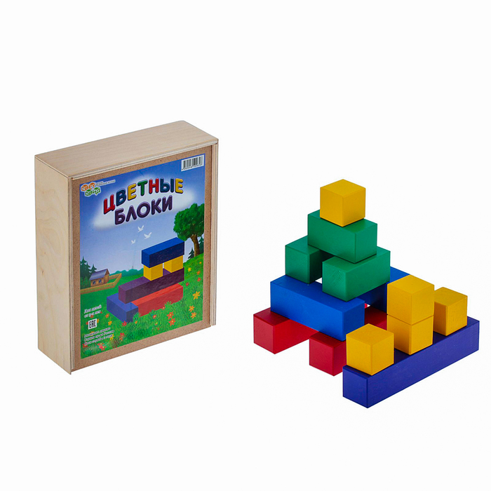 Набор "Цветные блоки"