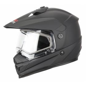 

Снегоходный шлем DSE1, двойное стекло, матовый, чёрный, 2XL