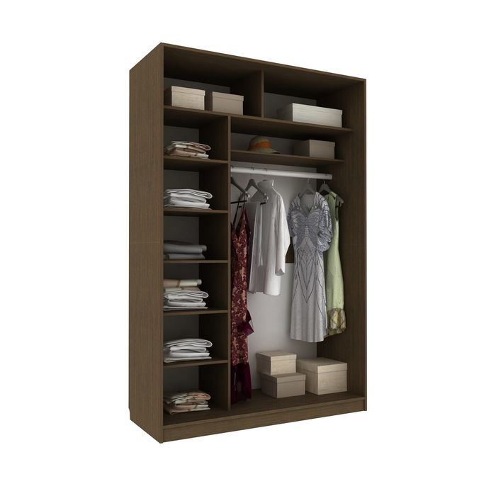 Шкаф-купе Практичный 1 зеркало Венге Темный