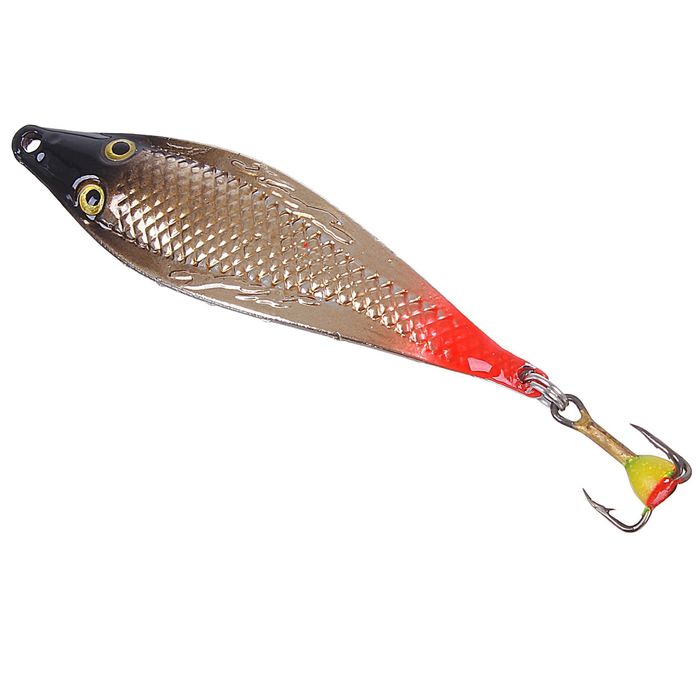 Блесна зимняя Aqua Кобра, вес 17 гр, цвет 08 золото-серебро