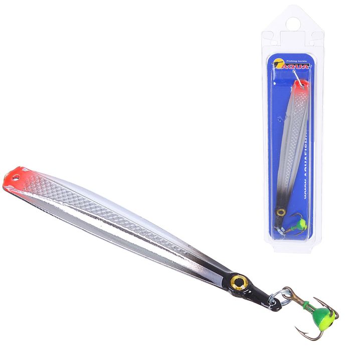 Блесна зимняя Aqua Aqua, вес 19 гр, цвет серебро