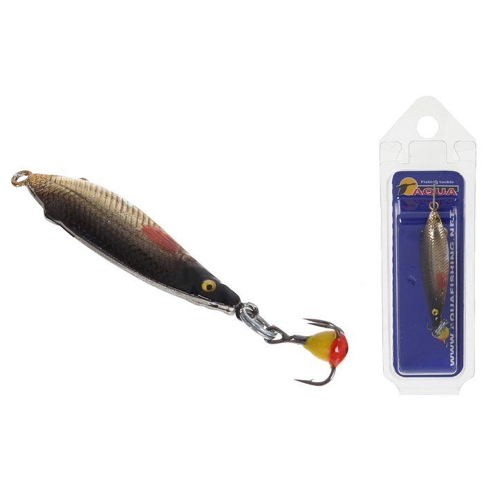 Блесна зимняя Aqua Нерка, вес 8 гр, цвет 02