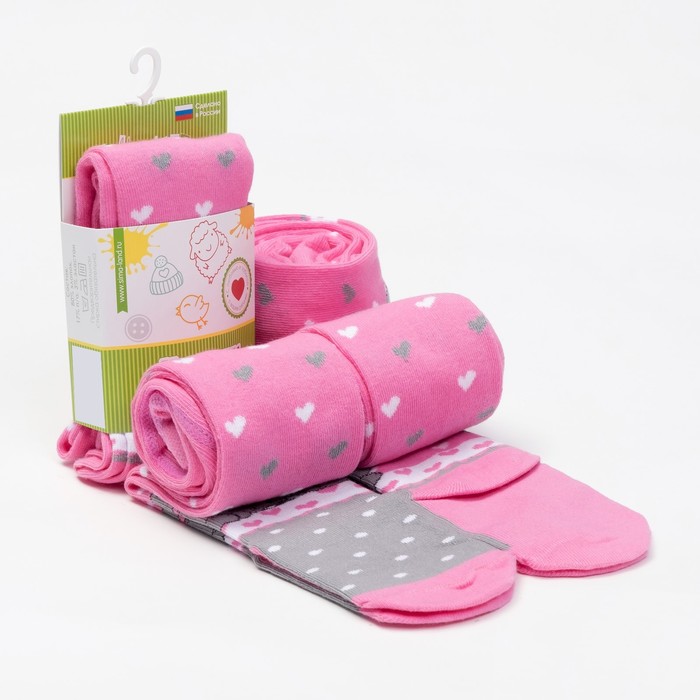 Детские колготки "Мишка", рост 116-122 см, 6-7 лет