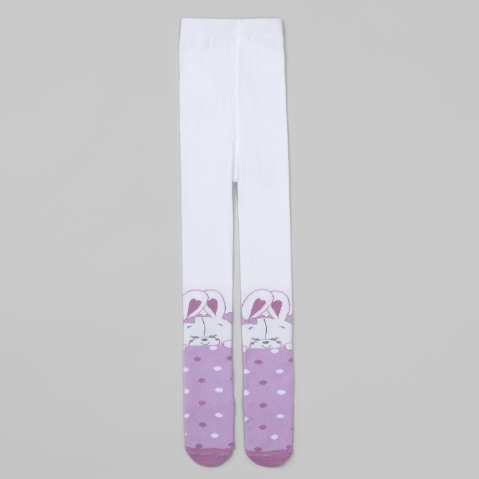 Детские колготки "Зайка", рост 116-122 см, 6-7 лет