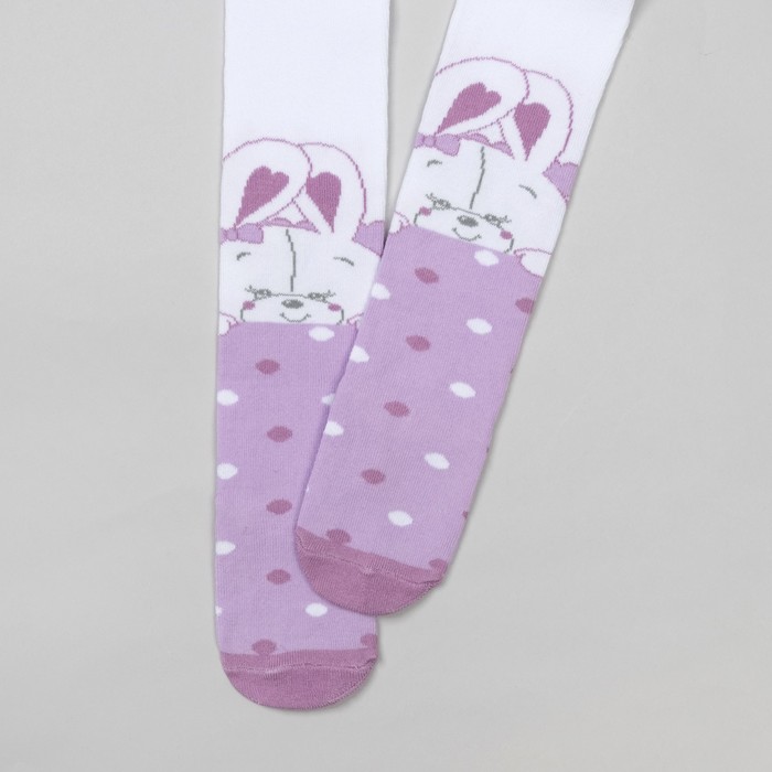 Детские колготки "Зайка", рост 116-122 см, 6-7 лет