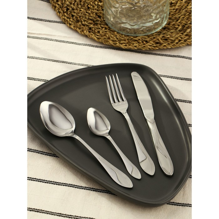 Набор столовый "Волна", 24 предмета