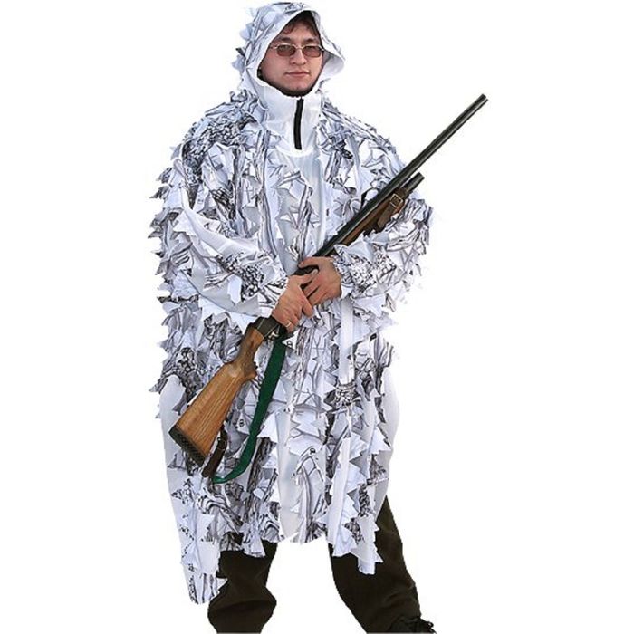 Накидка маскировочная "Леший-2" белый лес