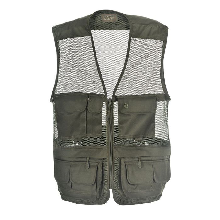 Жилет рыбака № 3, сетчатый, размер 50-52