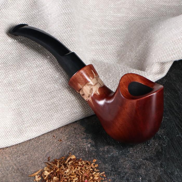 Трубка курительная "Седло - гранит"