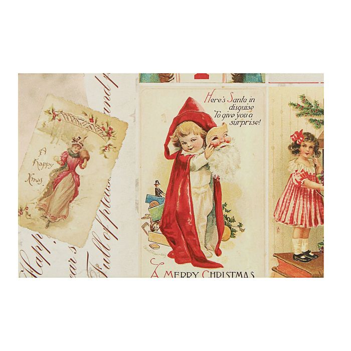 Набор коробок 3в1 "Рождественские открытки", 19 х 12 х 7,5 - 15 х 10 х 5 см